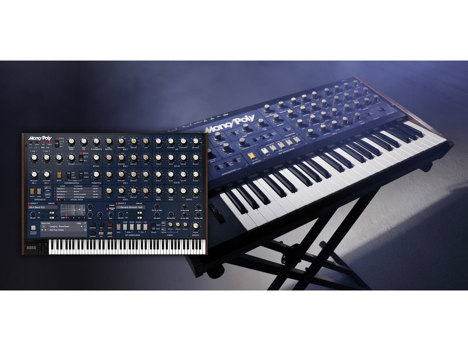 Korg Mono/Poly V2 for Mac & Windows