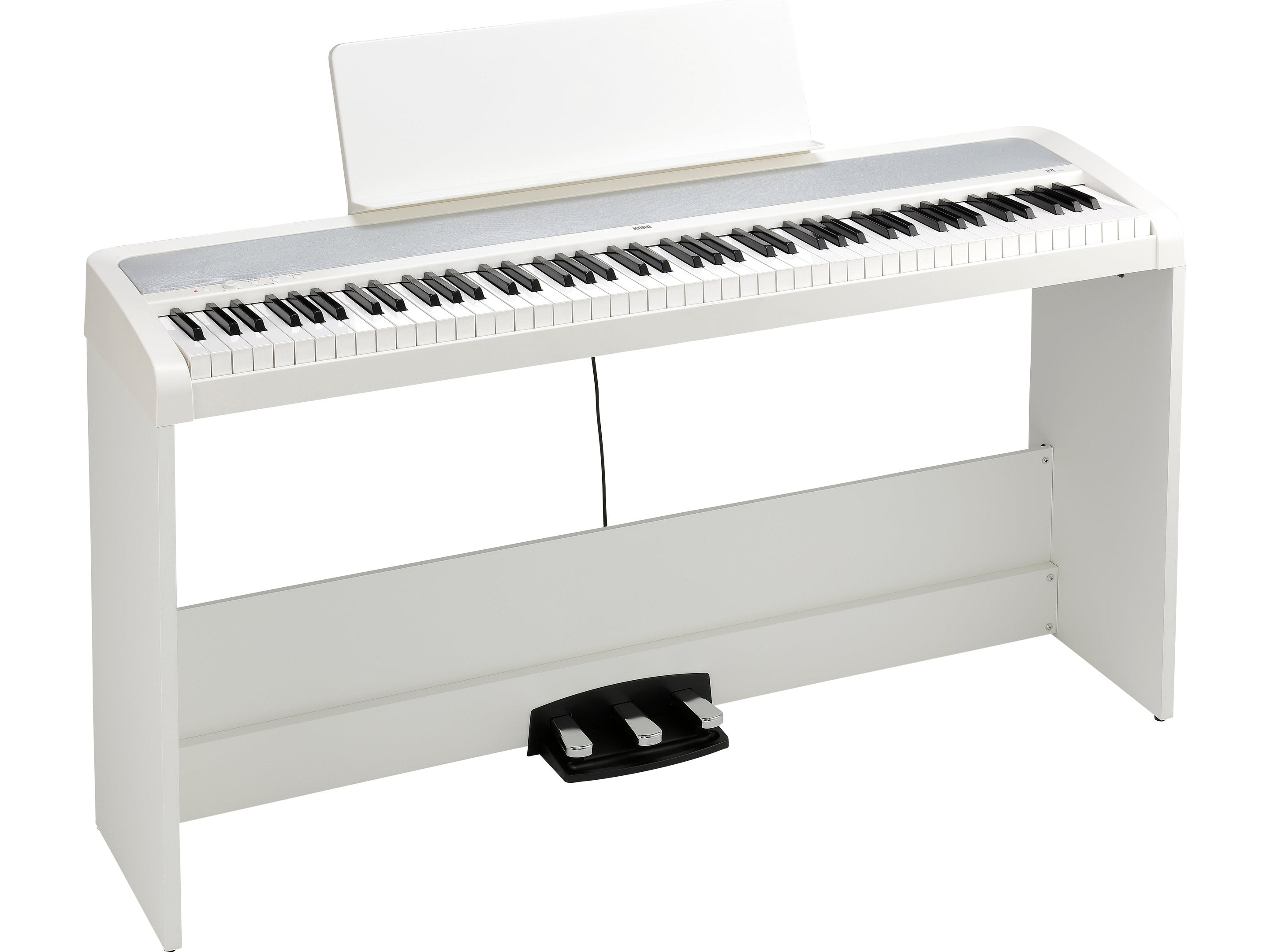 Weighted keyboard with deals pedals