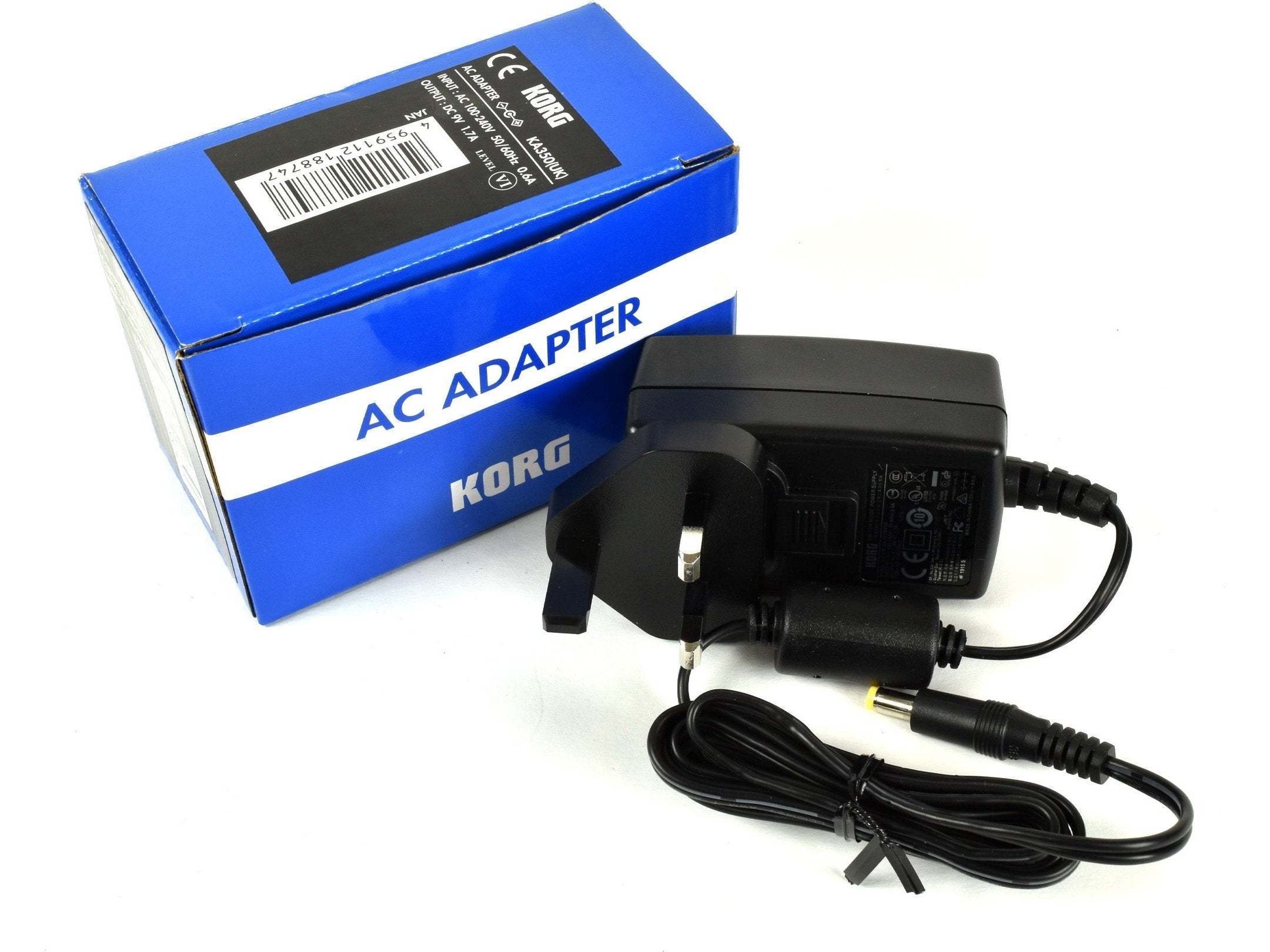 Korg KA350-UK 9V 1.5A Power Adapter